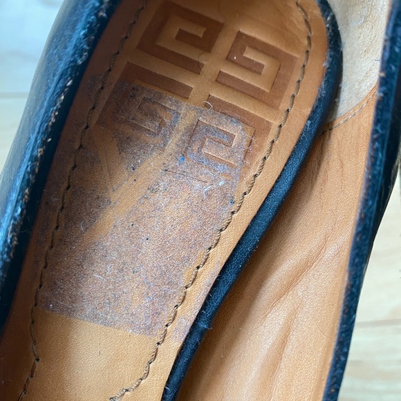 Givenchy black peep toe heel. Size 37. 4.5” heel. Never worn. Made in Italy. - Picture 7 of 9